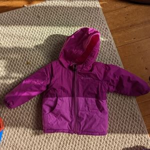 Columbia toddler reversible jacket